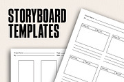 Storyboard Templates, a Presentation Template by Cornfield Studio (Thumbnail 1 of 3)