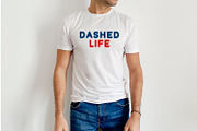 Dashed Font, a Font by OWPictures (Thumbnail 4 of 5)