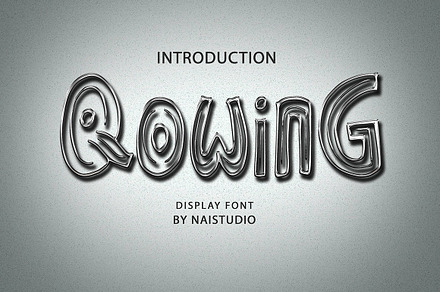 Qowing - Cute Display Font