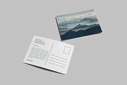 Postcard Mockup, an Advertising Mockup by GraphicWindow (Thumbnail 3 of 6)