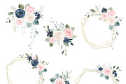 Dusk & Blush Watercolor Clipart Pack, an Illustration by PrettyGrandmillennial (Thumbnail 3 of 13)