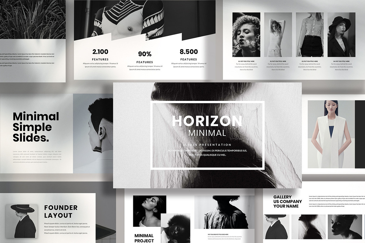HORIZON - Powerpoint Template, a Presentation Template by casanovastudio