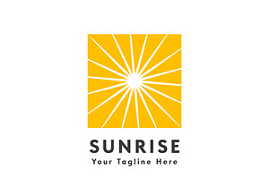 Sunrise Nature Logo Design Icon, a Branding & Logo Template by Morvana Crew