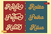 Dh Kellia - 7 Vintage Script Family, a Script Font by Dharmas Foundry (Thumbnail 5 of 17)