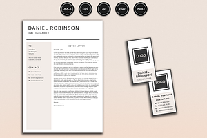 Resume/CV - Robinson