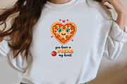 Food Puns Funny Valentine Clipart, an Illustration by Designworld (Thumbnail 12 of 16)
