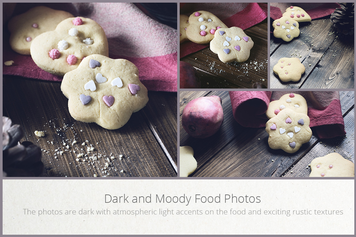 Homemade Cookies & Cards MockUp Set, a Print Template by Bobboz Store (Photo 2 of 4)