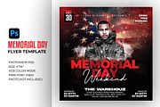 Memorial Day Flyer, a Flyer Template by Artonix (Thumbnail 4 of 4)