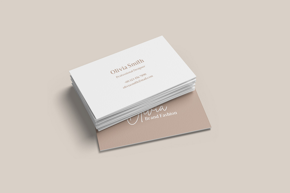 Business Card Mockup Bundles, a Business Card Template by Graphic Aesthetic (Photo 18 of 22)