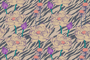 Vintage pattern. Old background