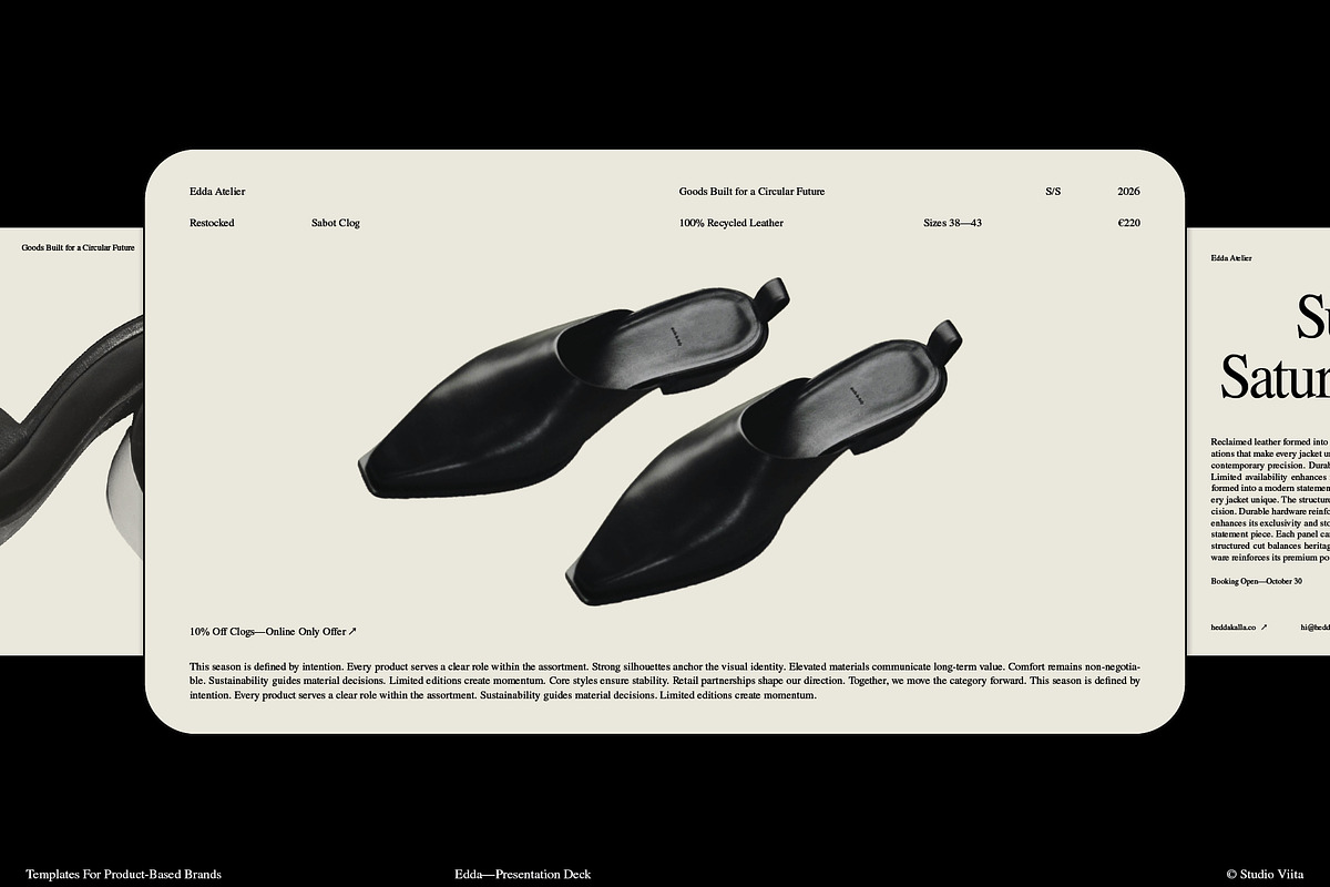 Brand Presentation Deck Template, a Presentation Template by Studio Viita (Photo 7 of 10)