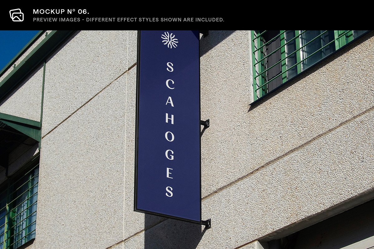 30 Signs & Facade Logo Mockups - V4, an Advertising Mockup by Asylab (Photo 13 of 38)