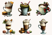 Christmas Hot Cocoa Clipart, a Seasonal Illustration by Designworld (Thumbnail 6 of 11)