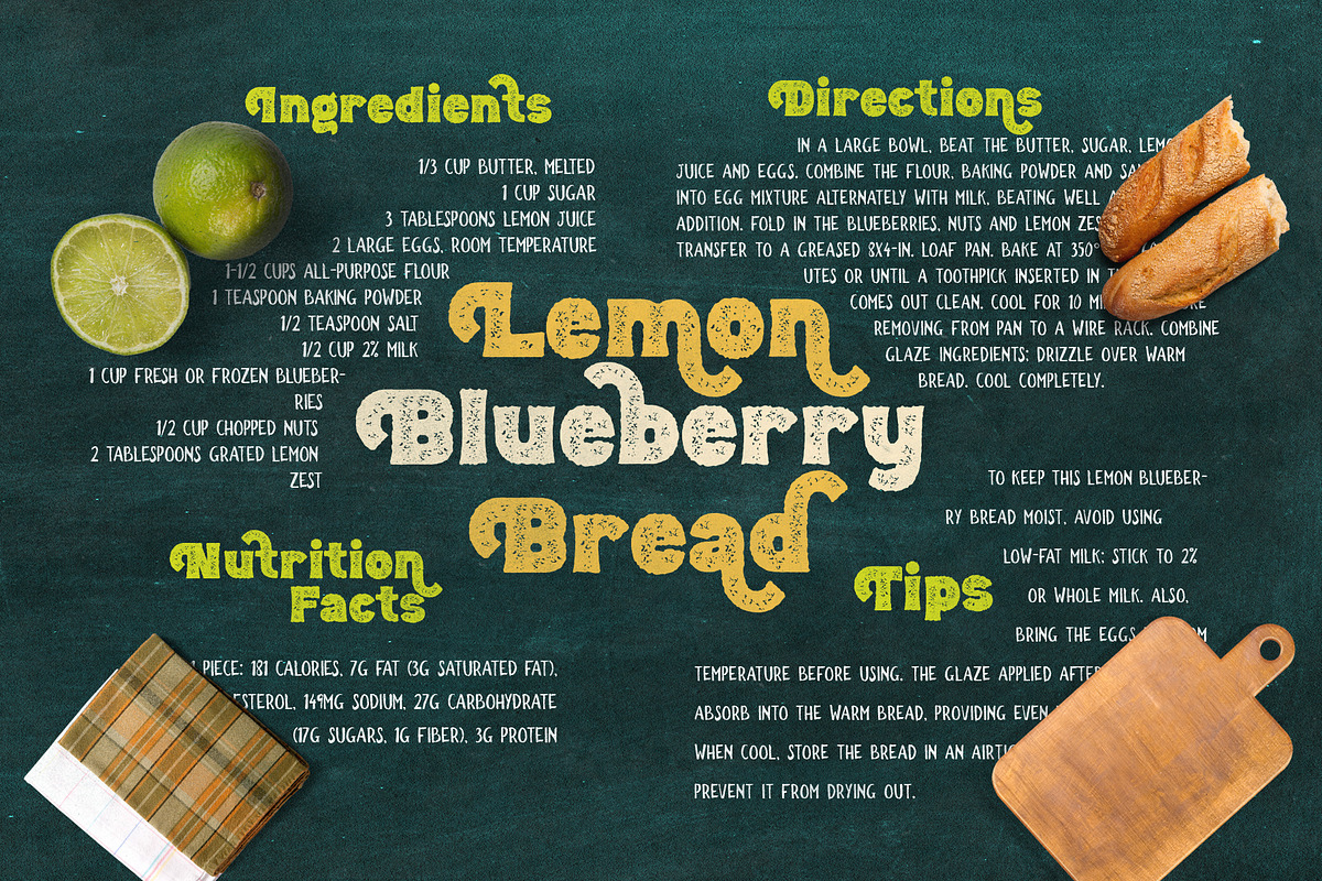 BunChalk - Chalk Display Font Duo, a Handwritten Font by StoricType (Photo 3 of 12)