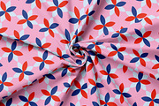 Pink Floral Geometrical Pattern, a Pattern Graphic by Art's and patterns (Thumbnail 2 of 4)