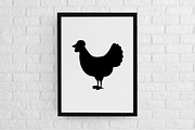 Farm Animals Silhouette SVG, an Animal Illustration by newminddesign (Thumbnail 2 of 3)