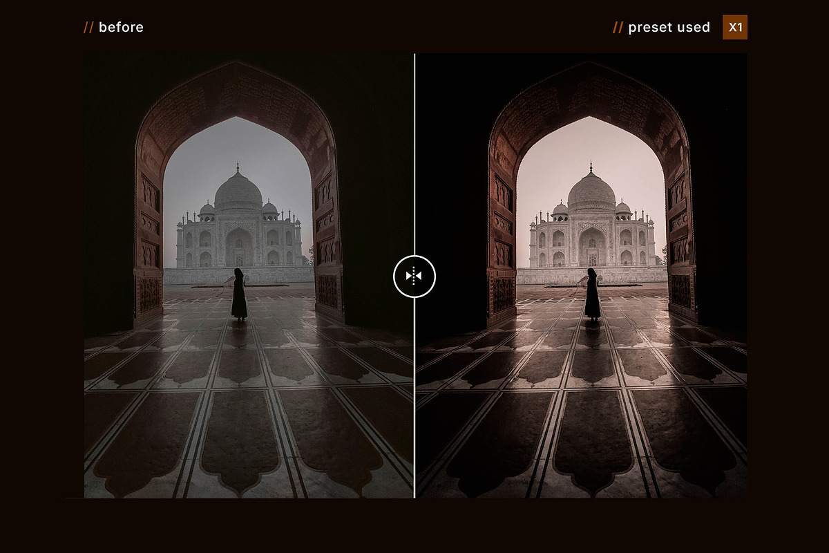 Dark Chocolate - Actions and Presets, a Preset Add-On by Hydrozi Presets (Photo 2 of 7)