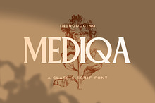 Mediqa - Classic Serif Font