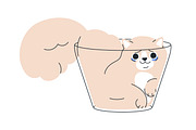 Cute, funny, comic cats. Cartoon set, an Animal Illustration by Good Studio (Thumbnail 14 of 20)