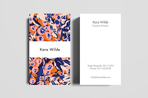 Vanity Business Card Template