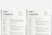 Resume Template Professional, a Resume Template by LucaTheme (Thumbnail 5 of 10)