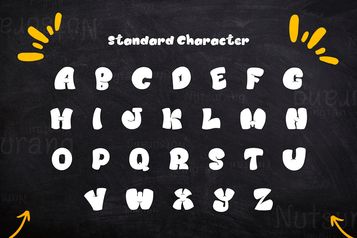 Machine Fonts, a Handwritten Font by N Nakorn Creative (Photo 7 of 10)