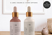 Canva Dropper Bottle Label LA006, a Stationery Template by Draca Design Co (Thumbnail 2 of 4)