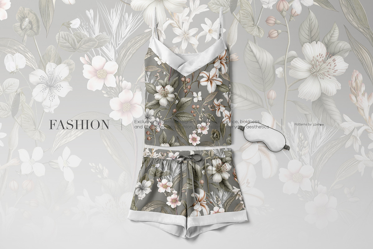 Botania | Botanical Floral Patterns, a Pattern Graphic by LEAFure (Photo 7 of 10)