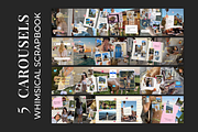Whimsical Scrapbook Carousel, a Social Media Template by Meraki Templates (Thumbnail 1 of 8)