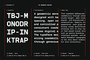 TBJ Monodrip Inktrap Monospace, a Sans Serif Font by Taboja Studio (Thumbnail 8 of 15)
