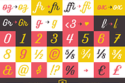Benson Script, a Script Font by Very Cool Studio (Thumbnail 2 of 5)