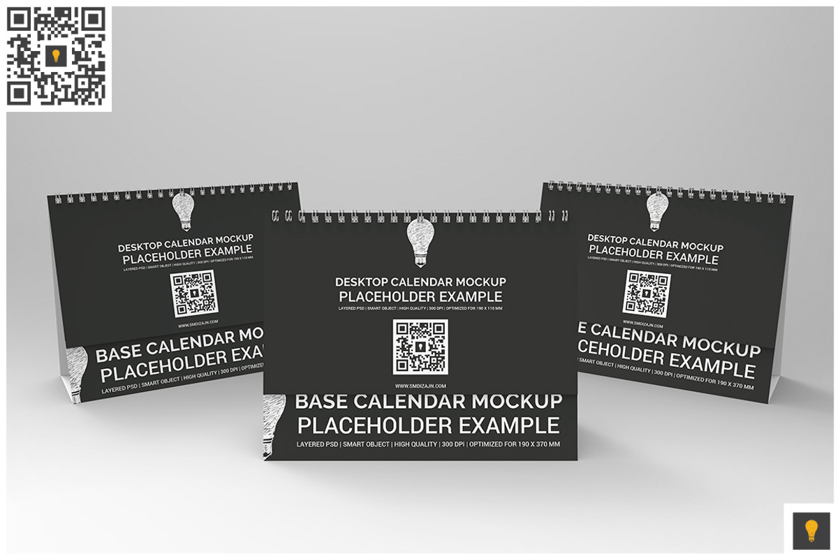 Desktop Calendar Mockup, a Mockup by Shocky Design Studio (Photo 2 of 8)
