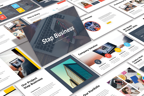 Stap Business Presentation Template