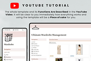 Wardrobe Manager Notion Template, an App Template by MondaySpark (Thumbnail 8 of 9)