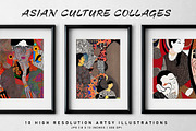 Asian Culture Collages, a Person Illustration by Digital Art Creations (Thumbnail 5 of 5)