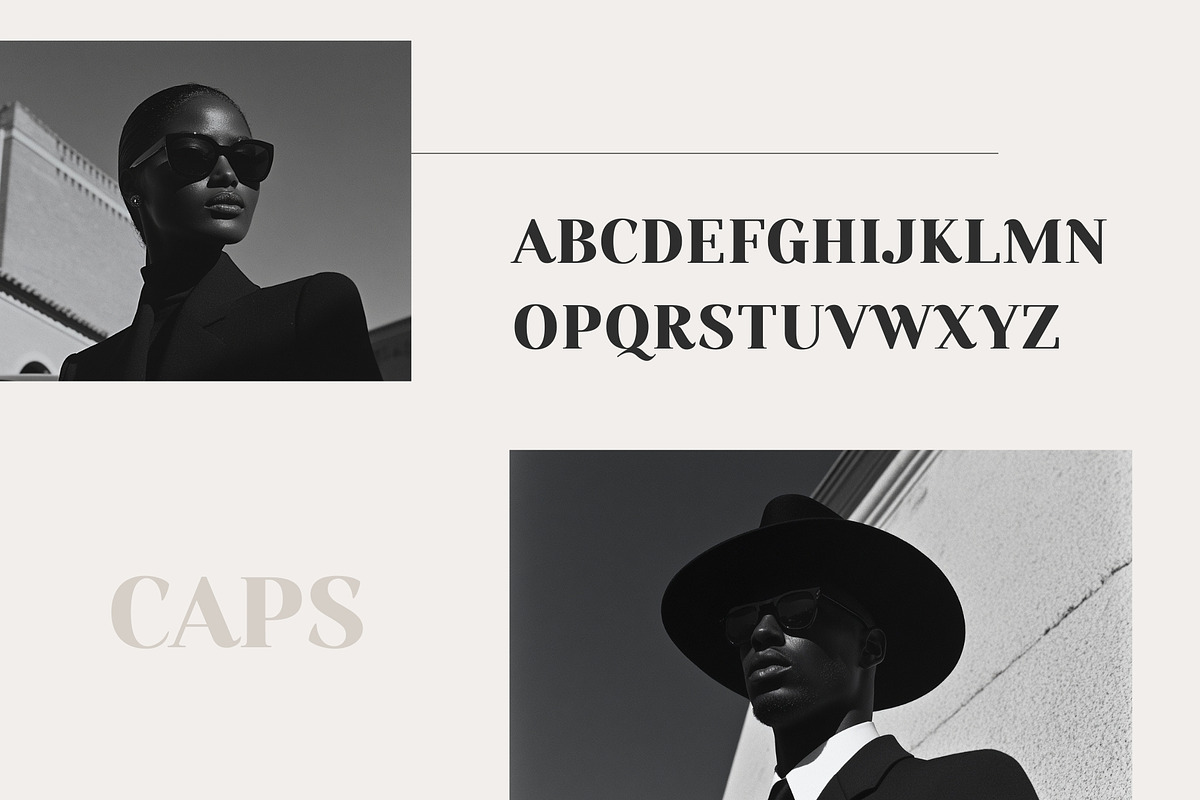 Eleganza - Classy Serif Typeface, a Serif Font by HipFonts (Photo 6 of 8)