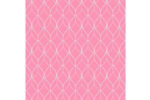 The geometric pattern with wavy, a Decorative Illustration by RODINA