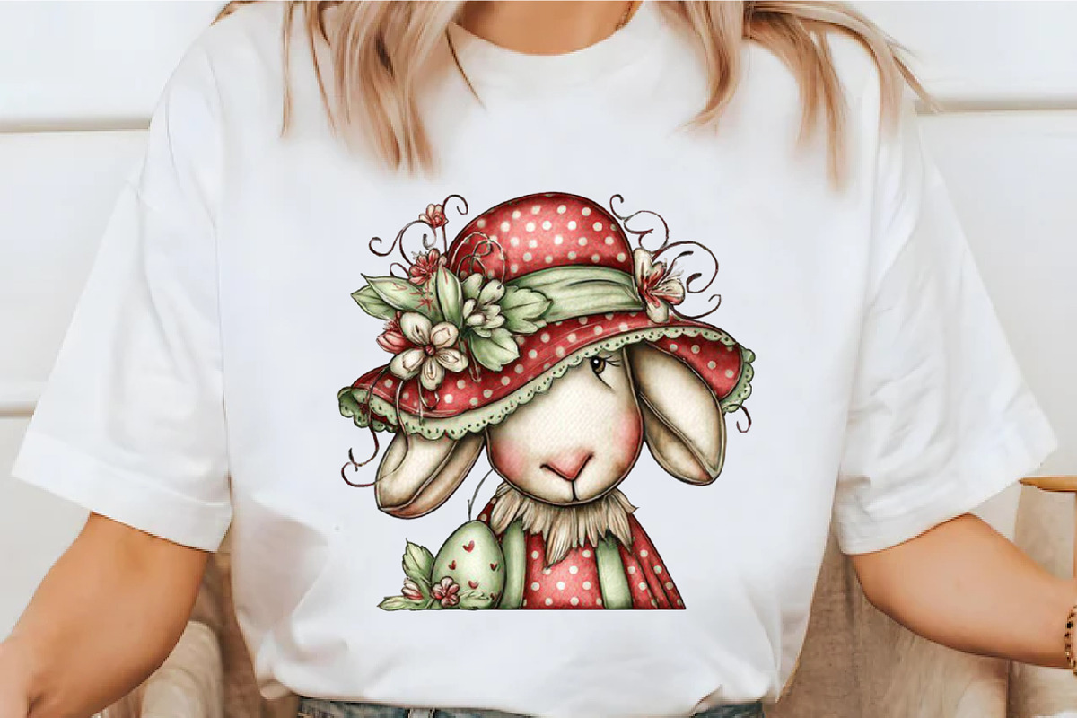 Whimsical Easter Goat Clipart, an Illustration by designcity5 (Photo 3 of 5)