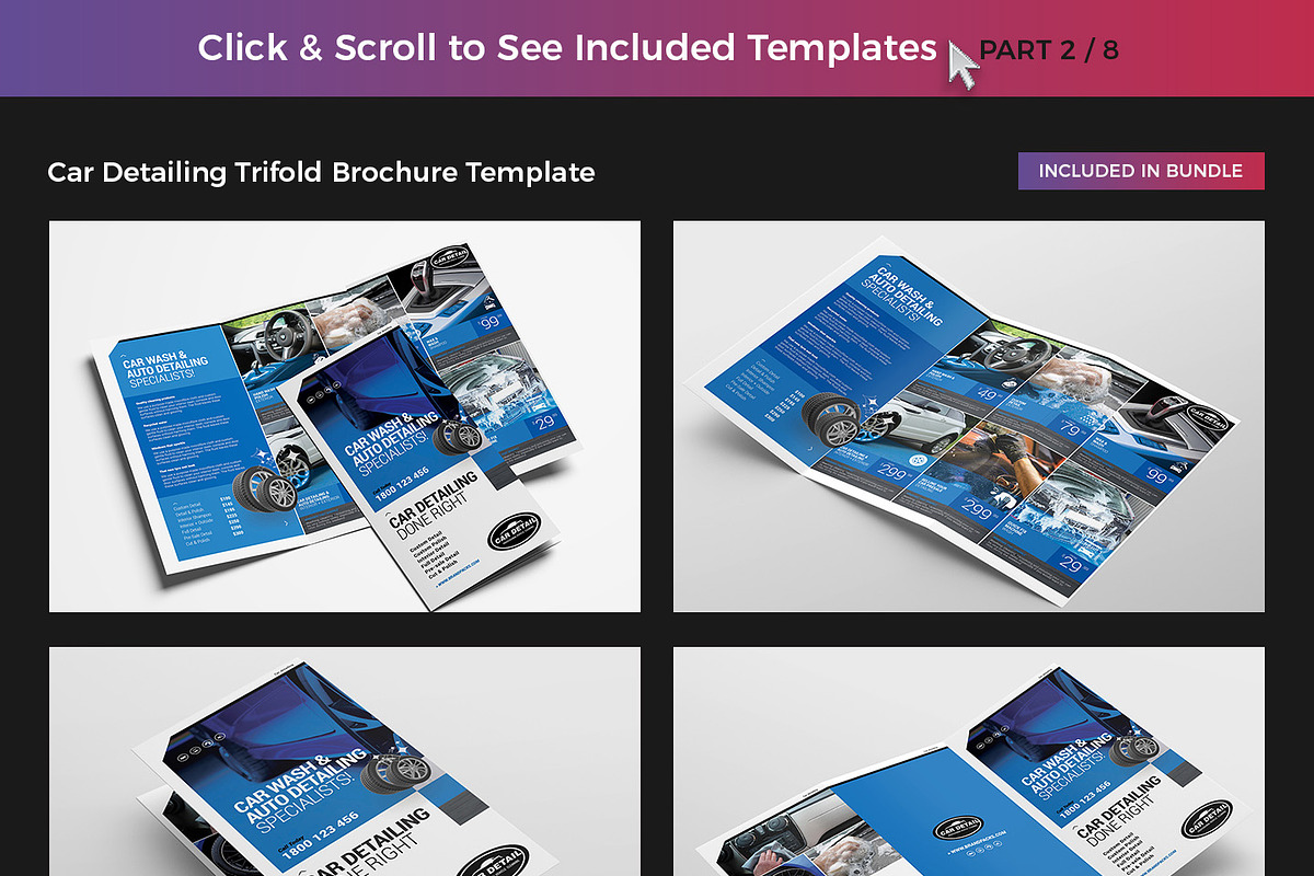 75 Trifold Brochure Templates Bundle, a Brochure Template by BrandPacks (Photo 4 of 11)