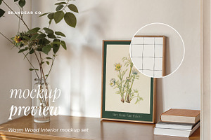 Natural Interior 24 Frame Mockups