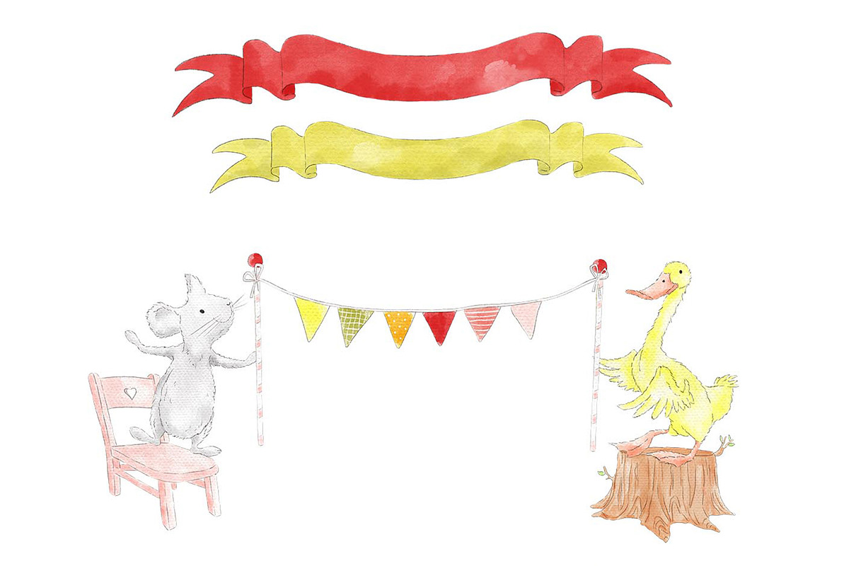 Farm Party Barnyard Animals Clipart, an Animal Illustration by Magic Story Studio (Photo 4 of 5)