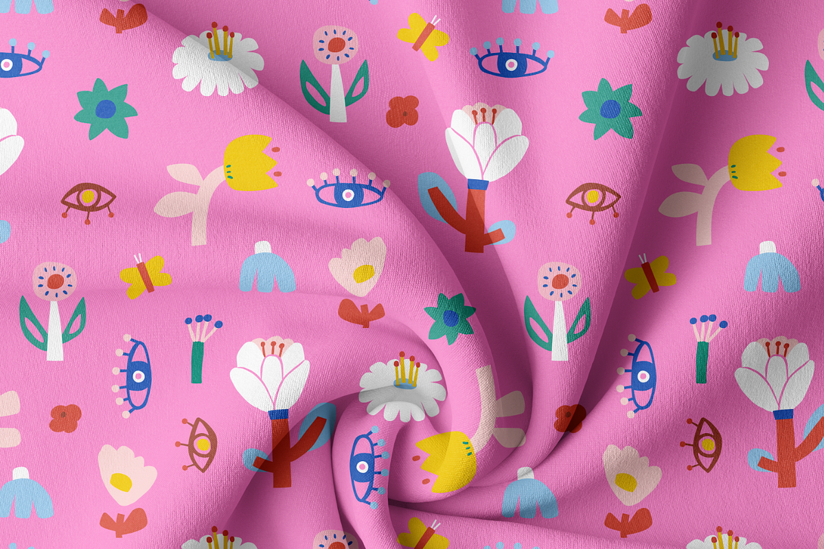 FLOWERBED floral collection, a Pattern Graphic by solmariart (Photo 5 of 5)