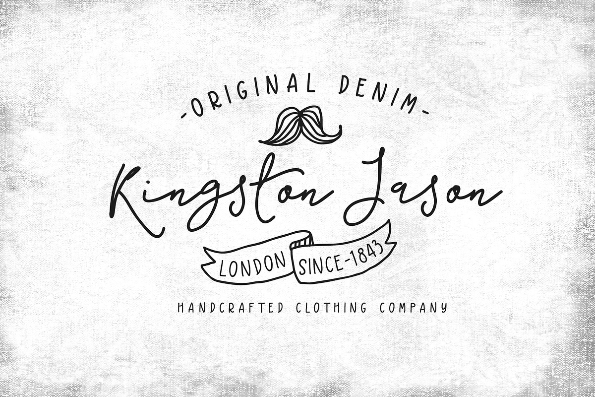 Just Awesome Typeface+Bonus, a Script Font by Graphic Box (Photo 3 of 7)