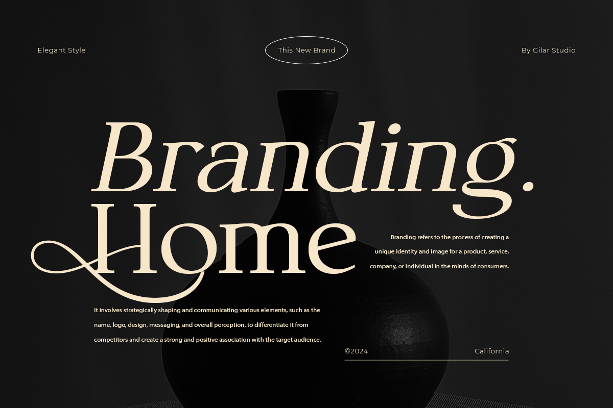 Semaro - Elegant & Luxury Font, a Serif Font by Gilar Studio (Photo 9 of 15)