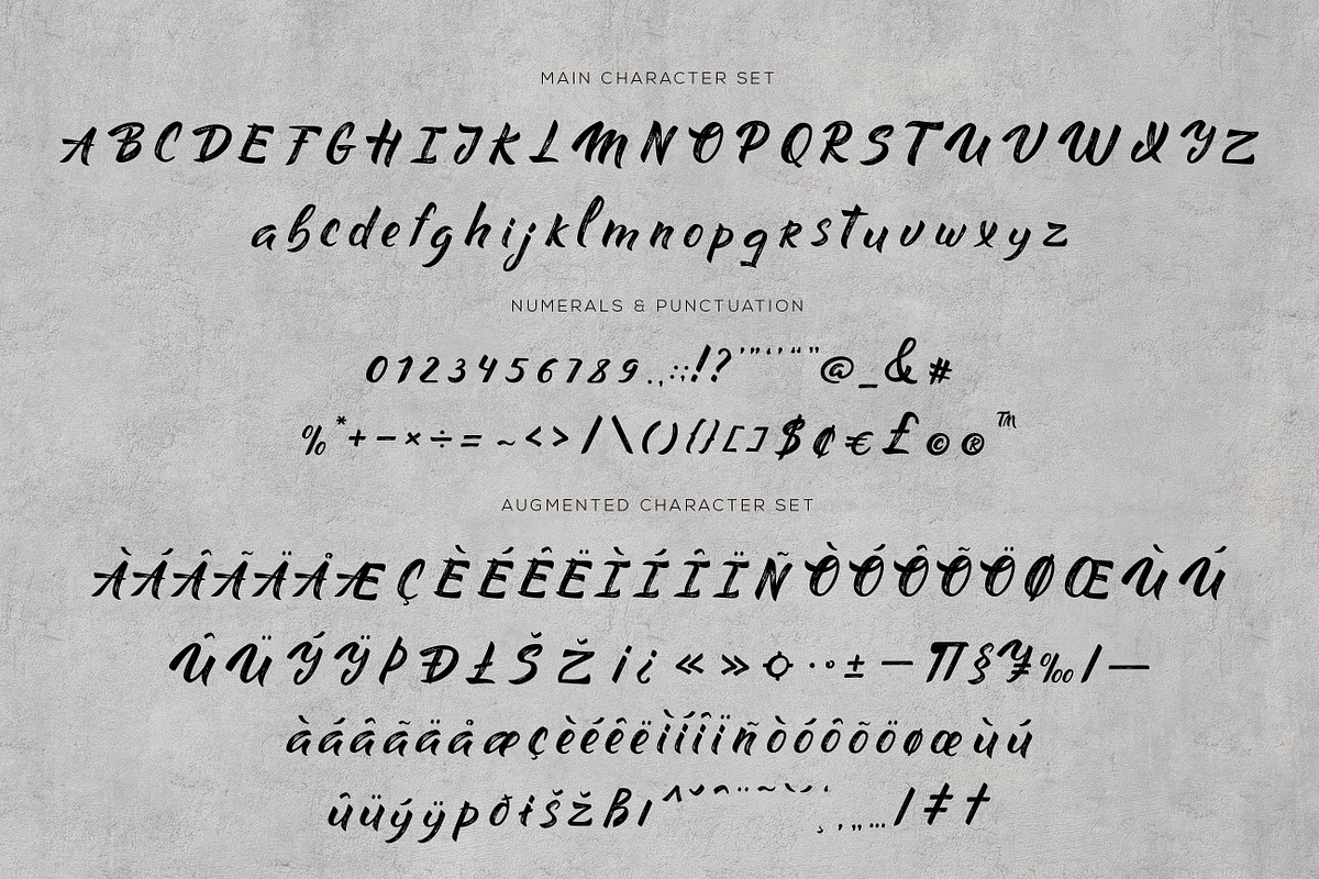 Bertola font preview 4
