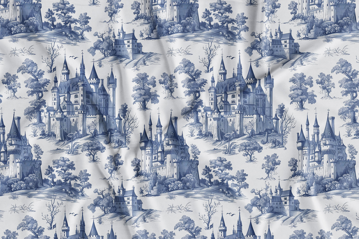 Toile de Jouy Print Design Patterns, a Pattern Graphic by Olya Creative (Photo 20 of 24)