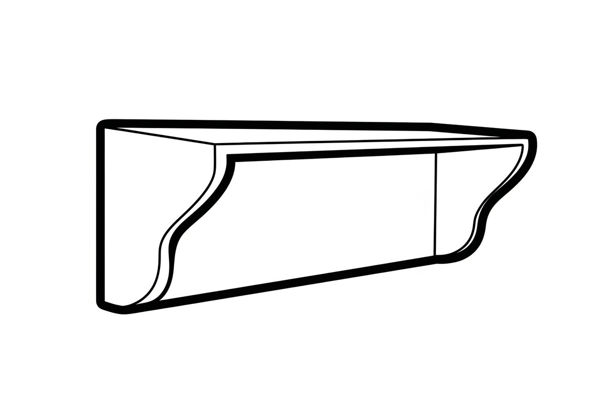 Wall Shelf Bracket Vector Bundle, an Illustration by Gaye Art (Photo 34 of 51)