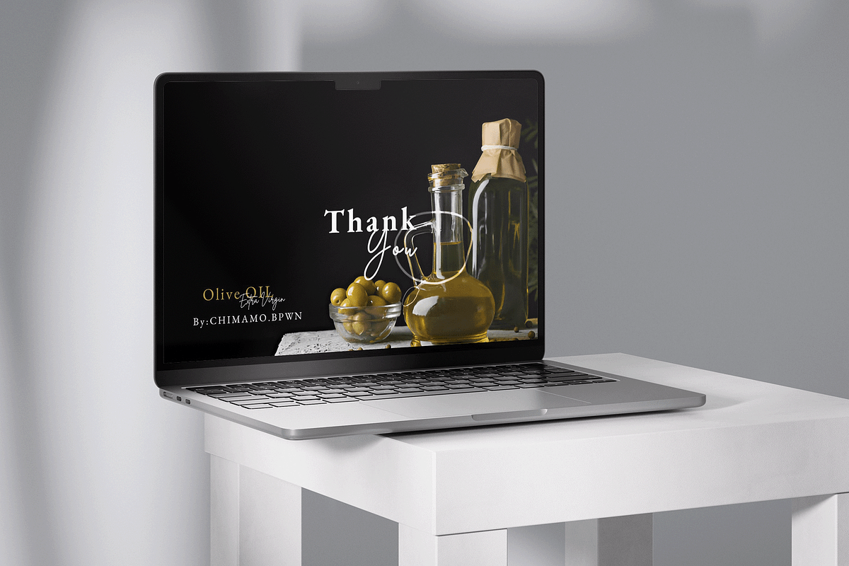 Olive Oil Pitch Deck Googleslides, a Presentation Template by Glowin_studio (Photo 3 of 3)