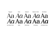 Moonscape Serif Roman Family Font, a Serif Font by UICreative (Thumbnail 4 of 13)