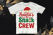 Santa’s Snack Crew Funny Christmas, an Object Graphic by T-shirt Pond (Thumbnail 1 of 3)